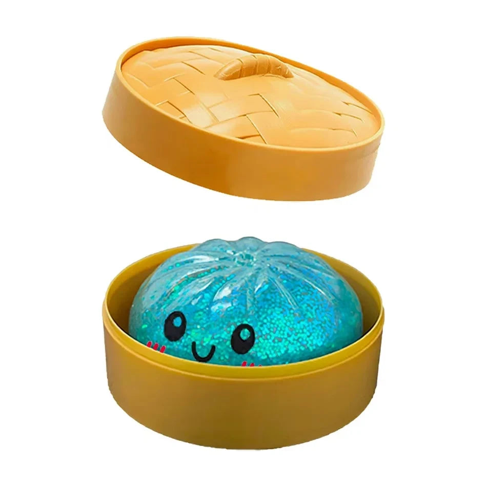 Glitter Dumpling Sensory Squishy Toy