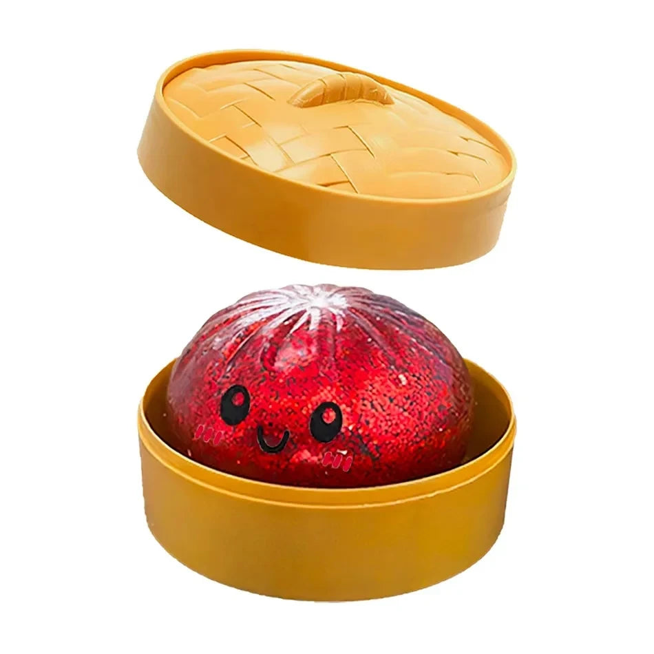 Glitter Dumpling Sensory Squishy Toy